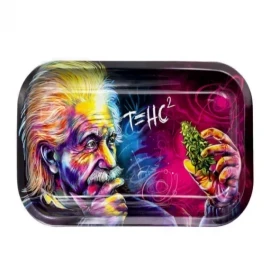 Einstein Purple Rolling Tray (Small)