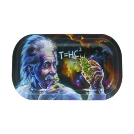 Einstein Blue Rolling Tray(Small)