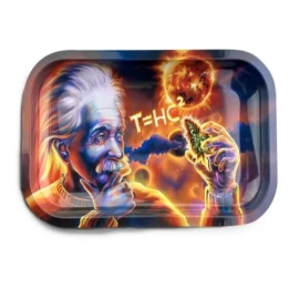 Einstein Orange Rolling Tray(Small)