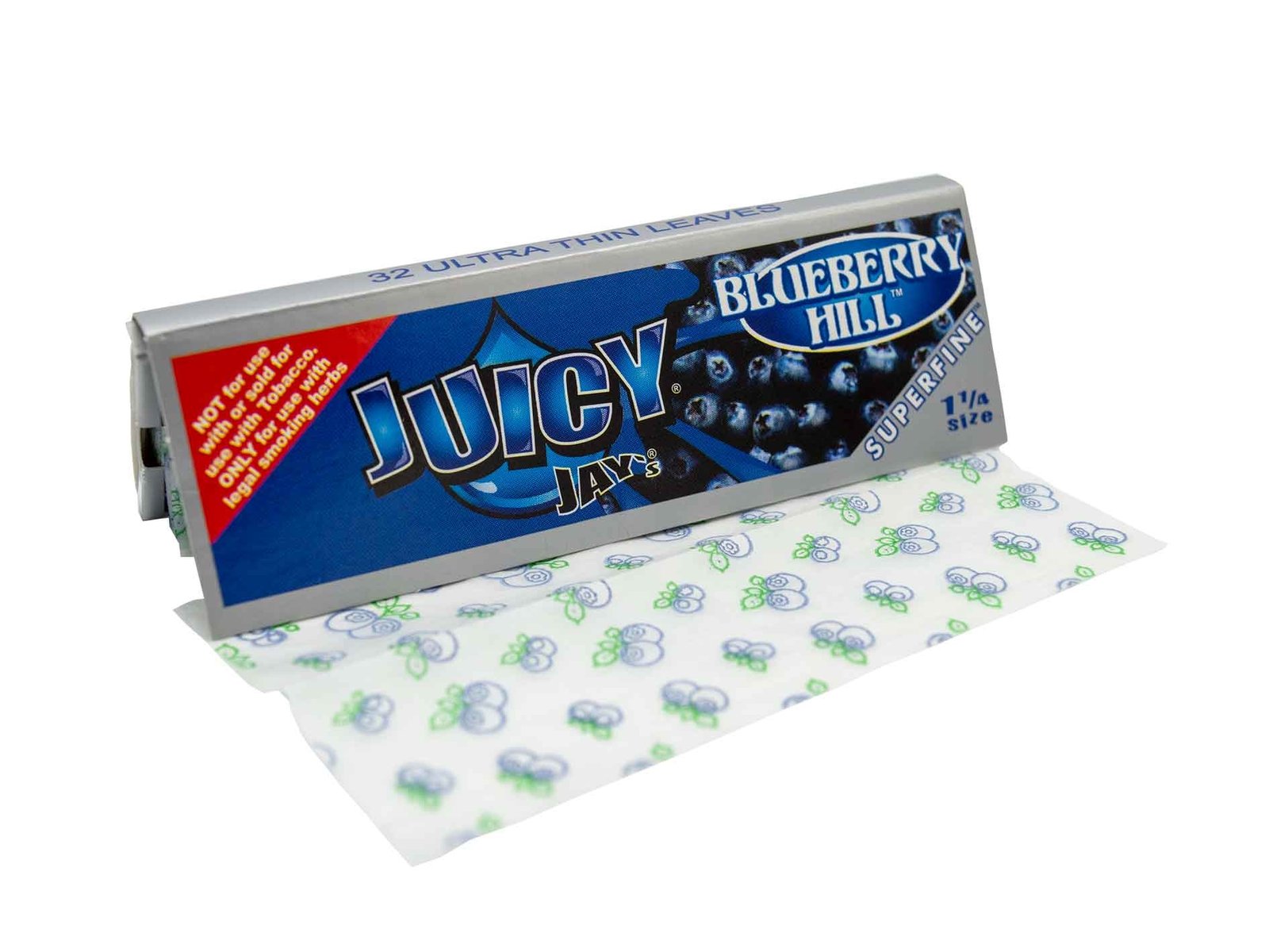 Juicy Jays Fine Blueberry Papers - 1 1/4 Juicy Jays Fine Blueberry Papers - 1 1/4