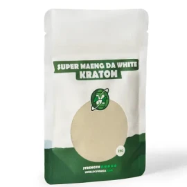 White Maeng Da Kratom -rustiger - energie verhogend