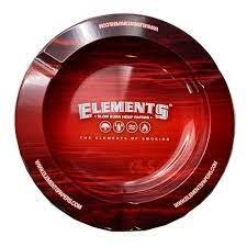 Elements Metal Ashtray - Red + Magnet Elements Metal Ashtray - Red + Magnet