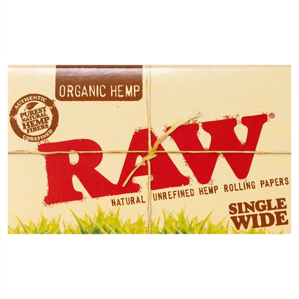 RAW Organic Papers - Single Wide Double RAW Organic Papers - Single Wide Double