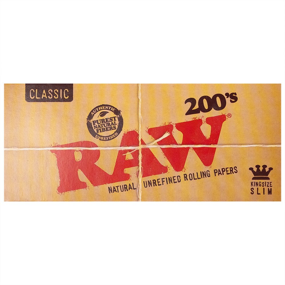 RAW Classic Papers 200's - Kingsize Slim RAW Classic Papers 200's - Kingsize Slim