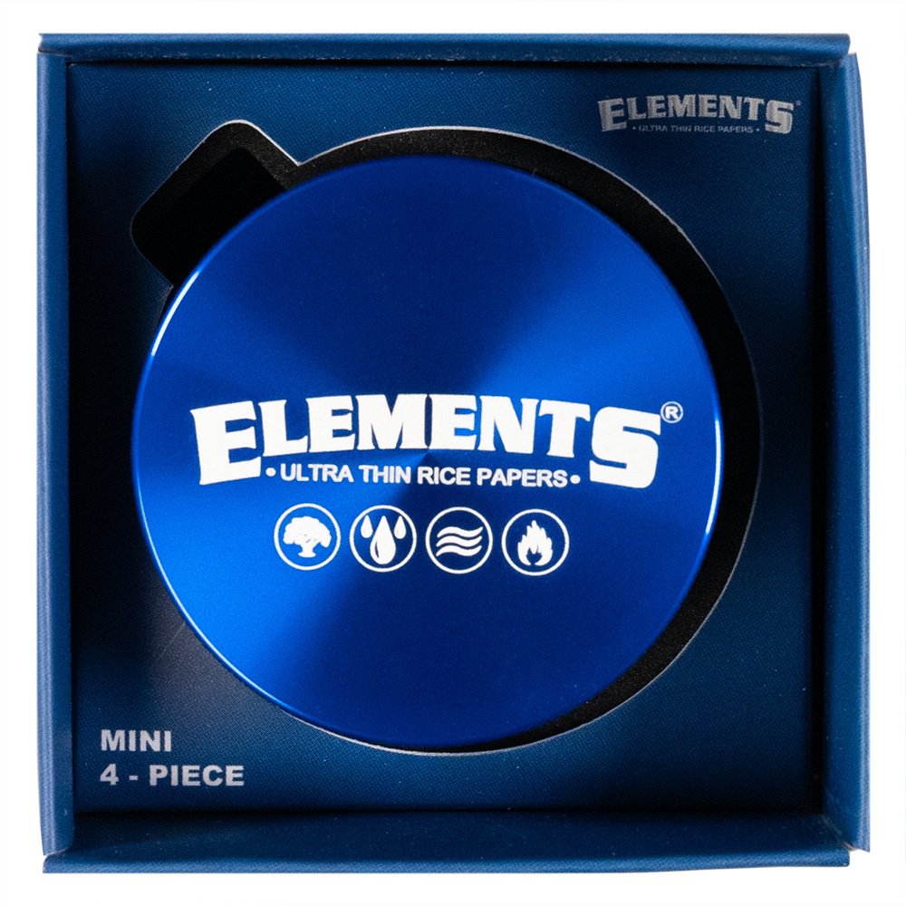 Elements Blue Grinder Mini - 4 part Elements Blue Grinder Mini - 4 part