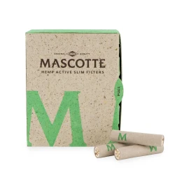 Mascotte Hemp Active Slim Filters 34PCS