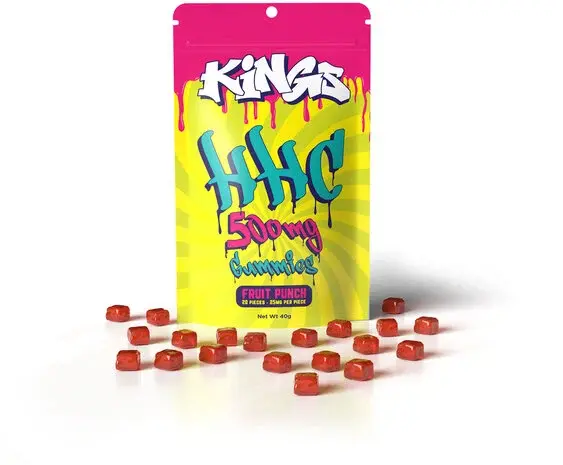 HHC Gummies Kings Fruit Punch - 500mg HHC Gummies Kings Fruit Punch - 500mg