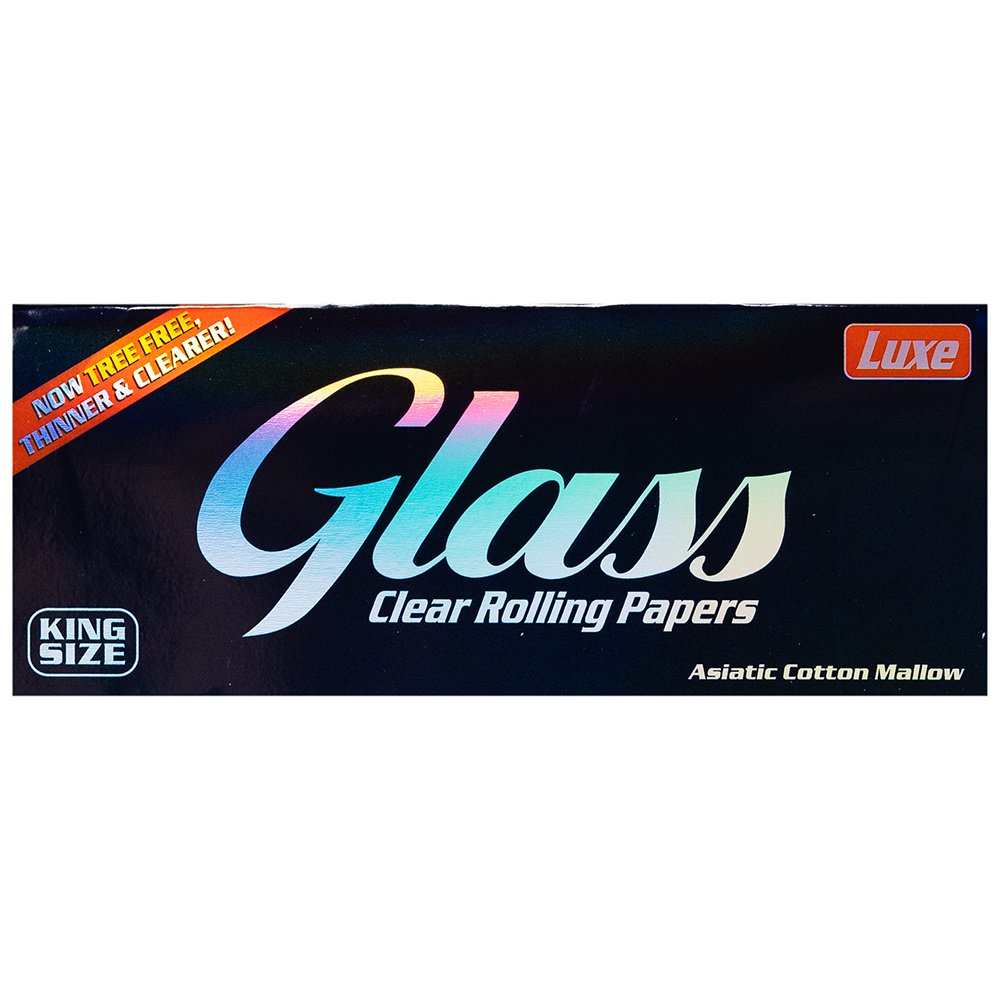 Luxe Glass Clear Papers - Kingsize Luxe Glass Clear Papers - Kingsize