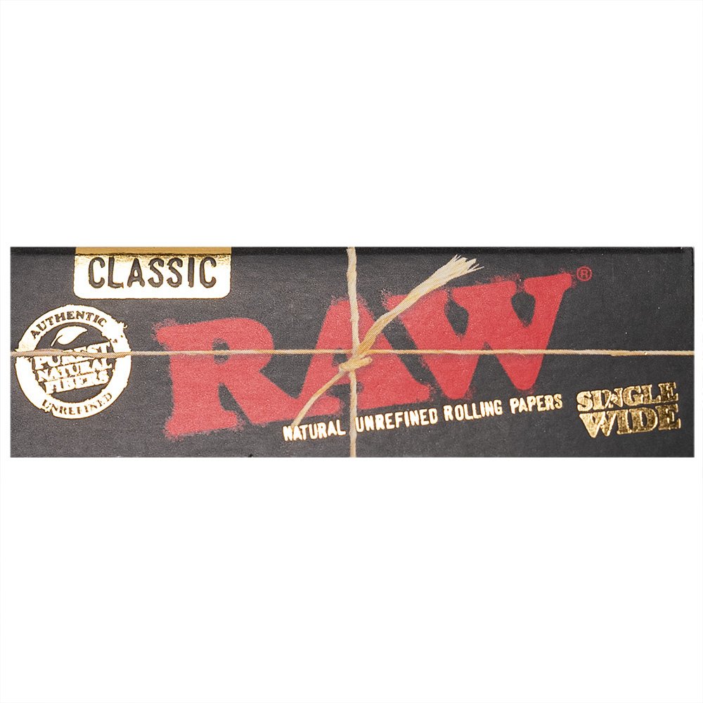 RAW Black Papers - Single Wide RAW Black Papers - Single Wide
