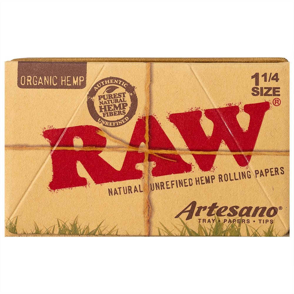 RAW Organic Artesano - 1 1/4 + Tips RAW Organic Artesano - 1 1/4 + Tips