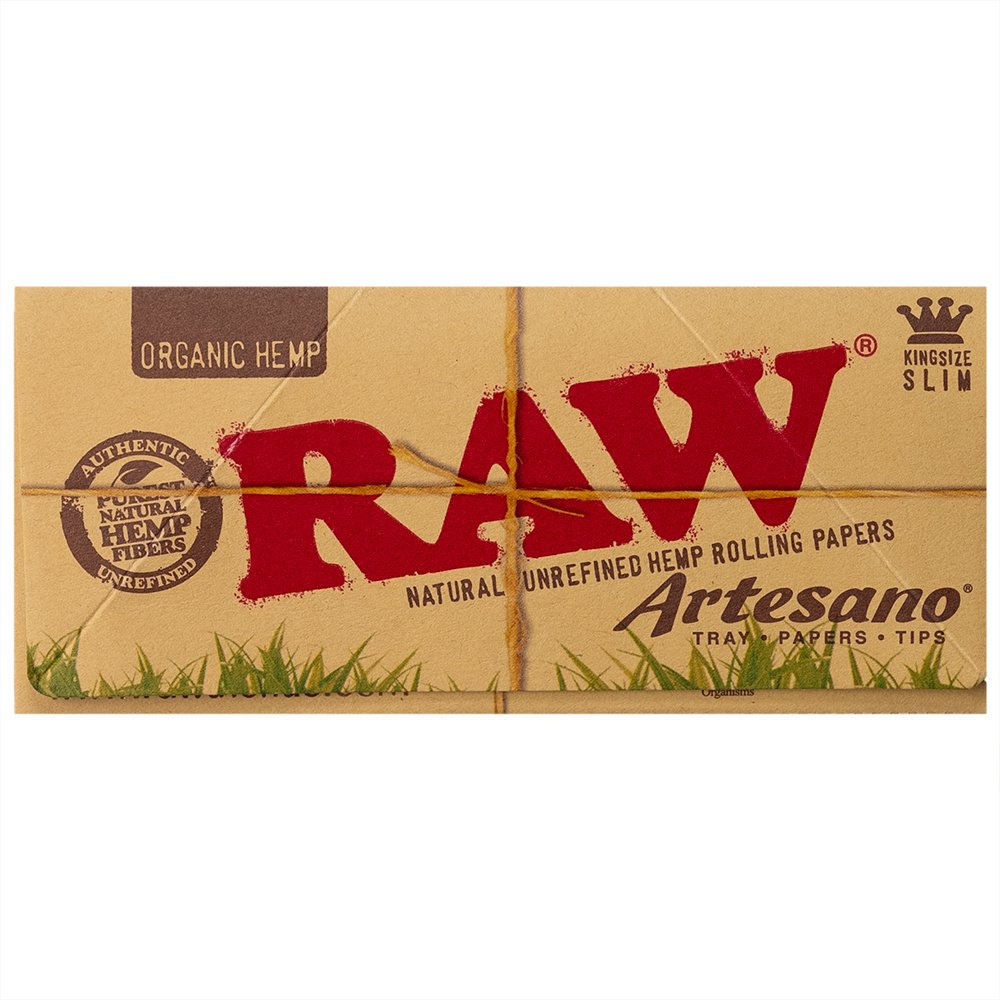 RAW Organic Artesano - Kingsize Slim + Tips RAW Organic Artesano - Kingsize Slim + Tips