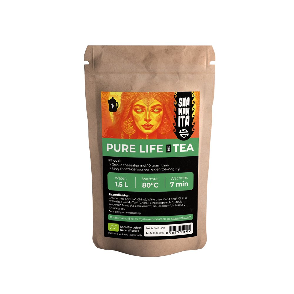 Shamanita Pure Life BIO Thee - 10 gram Shamanita Pure Life BIO Thee - 10 gram